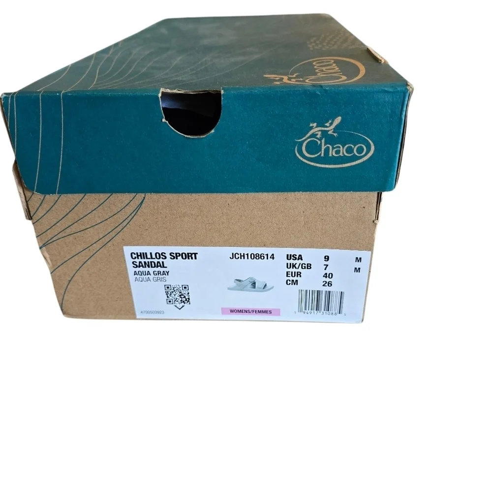 CHACO Chillos Sport Sandals, Size 9